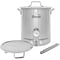 Concord BREWSIE 8 Gal/ 32 Quart Stainless Steel Home Brew Kettle Set BEW-8FK - alternate 1